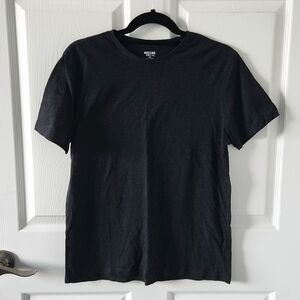 MOSSIMO Dark Heather Gray Boyfriend Cut Tee Medium